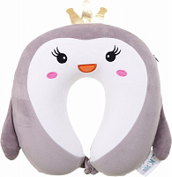 Подушка Bewalker Принцеса 28х28 см сірий BMPMIX0726/ neck pillow