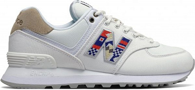 Кроссовки New Balance WL574SOD WL574SOD р.US 7 белый