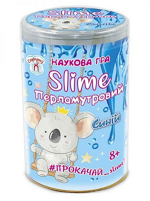 Набір для творчості Ranok Creative Сюрприз cиній перламутровий слайм 347412