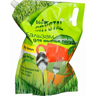 Засіб для миття посуду Bio Crystal Lemon 2 л