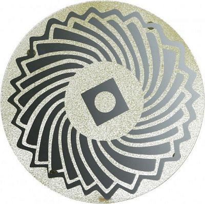Блюдо кругле Mirror Gold P8307-5 30 см