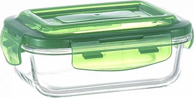 Контейнер для зберігання Flamberg Original Rectangular Green 400 мл