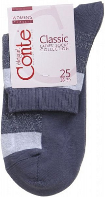 Шкарпетки Conte CLASSIC 16С-26СП 082 р. 25 джинс