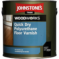 Лак для підлоги Quick Dry Polyurethane Floor Varnish Johnstone's глянець 5 л