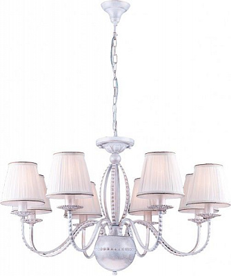 Підвіс Arte Lamp CALAMARO A2046LM-8WG 8x60 Вт E14 білий