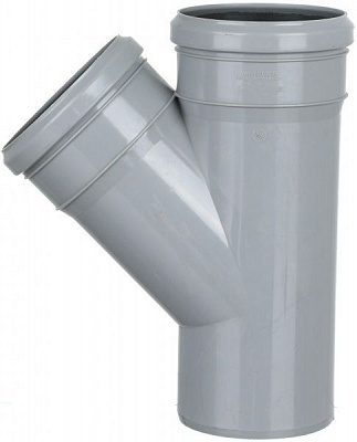 Тройник Wavin Ekoplastik 110х110/45