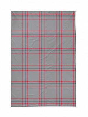 Простирадло фланель Christmas Deer 160x220 см сірий La Nuit