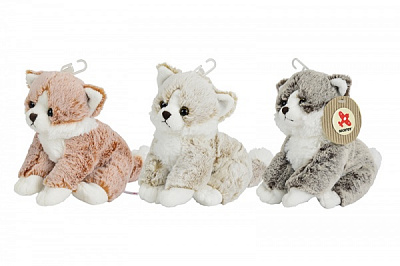 М'яка іграшка Nicotoy Пухнасте кошеня 25 см в асортименті 5834562