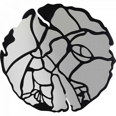 Дзеркало настінне KARE Design Pieces чорне 100 см