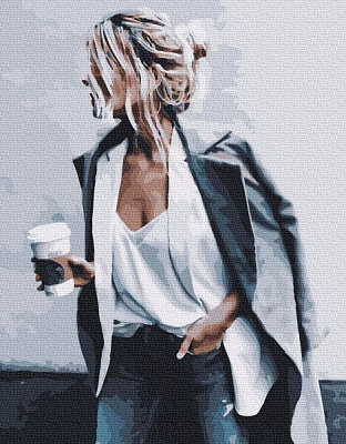 Картина за номерами Ранкова кава bk_1220 BookOpt