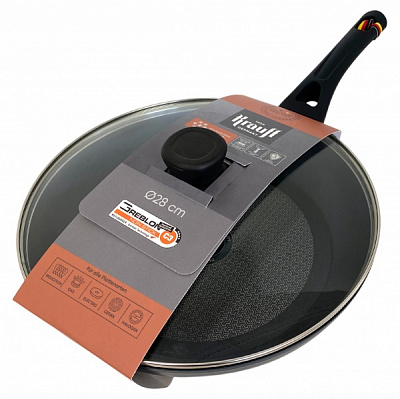 Сковорода с крышкой 28 см Hamburg 25-45-143 Krauff