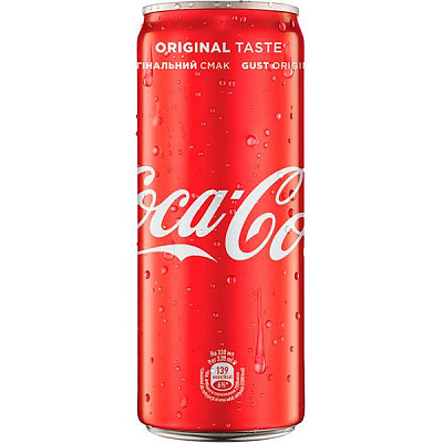 Безалкогольный напиток Coca-Cola 0,33 л (5449000000996) 