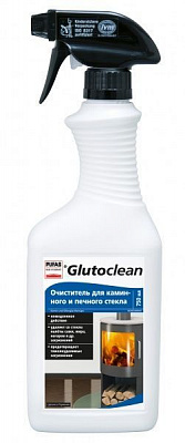 Средство для чистки стекла каминов и печей Glutoclean 750 мл