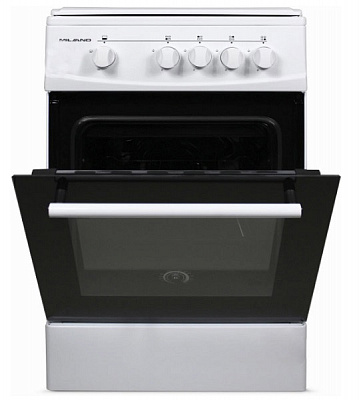 Плита комбінована Milano ML50 E40+біла