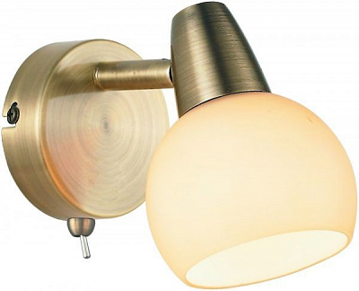 Спот Altalusse 1x40 Вт E14 античная латунь INL-9333W-01