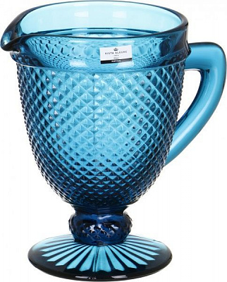 Кувшин Bicos Cinza бирюзовый 1 л 49000116 Vista Alegre