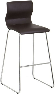 Стул Nowy Styl Cleo Hoker CFS Chrome (BOX-2) (CH) ECO-31 темно-коричневый 