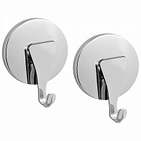Аксесуари для ванної кімнати набір із 2-х гачків TWINS