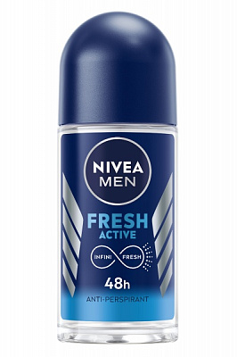 Антиперспирант для мужчин Nivea Активная свежесть 50 мл