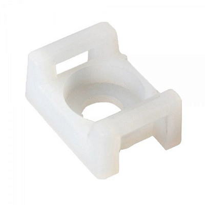 Площадка для стяжки под дюбель Expert Fix с отверстием нейлон 12,7x17,8x8,2 (30 шт./уп.) белый 