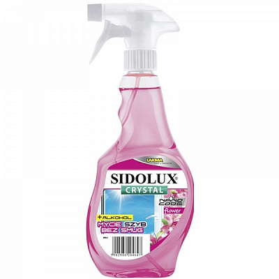 Средство моющее для стекла и зеркал SIDOLUX Цветочный 0,5л
