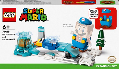 Конструктор LEGO Super Mario Костюм Крижаного Маріо та Льодяний світ. Додатковий набір 71415