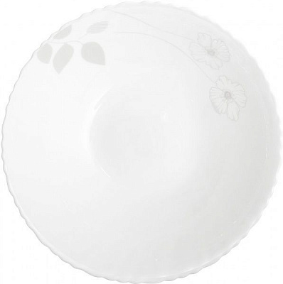 Тарелка суповая Silver flower 19 см LHDW75 Luna