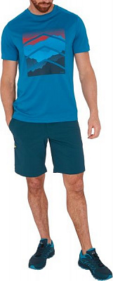 Футболка McKinley Rakka ux 302439-610 M бирюзовый