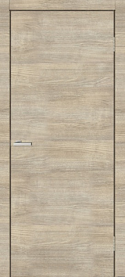 Дверное полотно ОМиС R глухое (гладкое) ПГ 900 мм дуб родос 