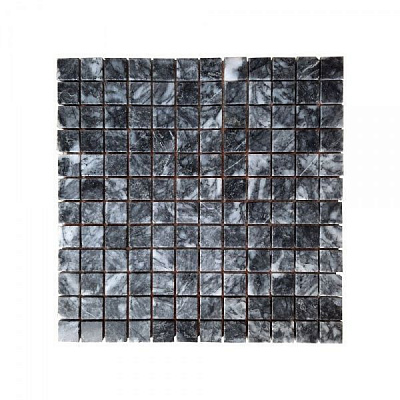Плитка KrimArt Мозаiка Полiр. МКР-2П (23х23) Black 305*305*6 мм