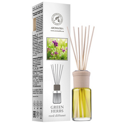 Аромадиффузор Ароматика Зеленые травы 50 мл 