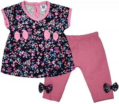 Комплект Babyboss 7072 р.68 рожевий