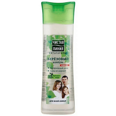 Шампунь Чиста Лінія Березовий 250 мл
