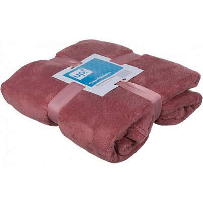 Плед мікрофібра Underprice попелясто-рожевий 200x220 см