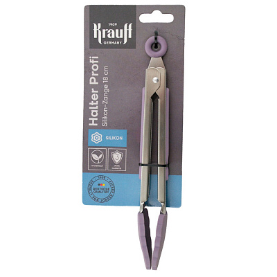Щипцы кухонные Halter Profi 20,5 см сиреневый 29-305-118 Krauff