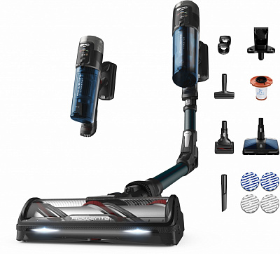 Пылесос аккумуляторный Rowenta X-Force Flex 13.60 RH9AD1WO blue