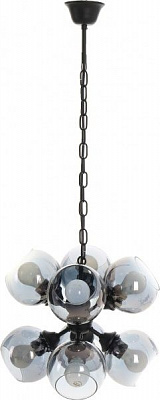 Люстра VITALUCE V4318-1/8 8X60 ВТ E27 черный