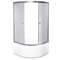 Душова кабіна UP! (Underprice) HK-8140 Q 900x900x1940 профіль сатин, скло pear