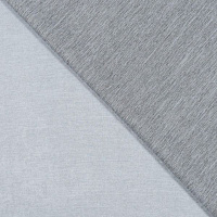 Тканина портьєрна ТК-Домашній текстиль ТОВ двостороння Чін-чіла Дукас, срібло 280 см 