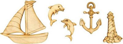 Набор заготовок Отдых 5 шт Rosa Talent 