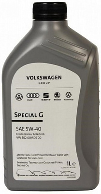 Моторне мастило VAG Special G 5W-40 1 л (G S55 502 M2)
