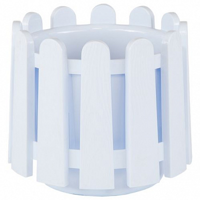 Горшок Serinova № 2 ISTANBUL 190x180 круглый 2,6 л белый 