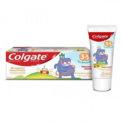 Дитяча зубна паста Colgate Ніжна м'ята від 3 до 5 років 60 мл