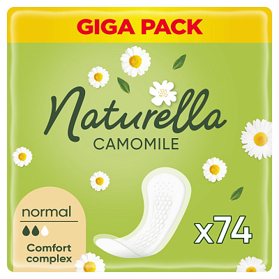 Прокладки щоденні Naturella Camomile Normal 74 шт.
