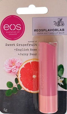 Бальзам для губ EOS #EOSFLAVORLAB Sweet Grapefruit 4 г