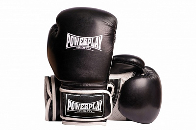 Боксерські рукавиці PowerPlay 3019 р. 16 16oz чорний