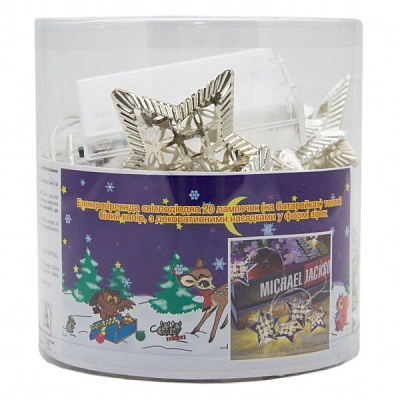 Электрогирлянда для дома светодиодная (LED) 20 ламп 4м 652440 