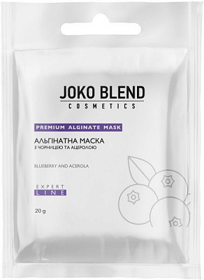 Маска Joko Blend Cosmetics с черникой и ацеролой 20 г 1 шт.