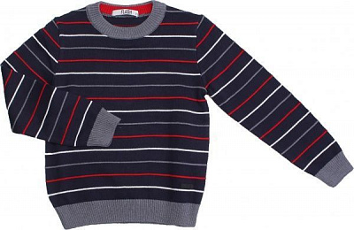 Джемпер детский Flash р.128 темно-синий/полоска 20B011-4-3900 