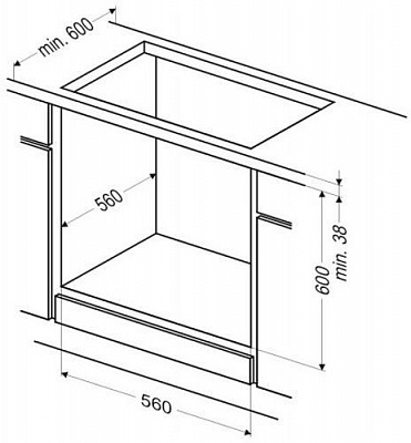 Духовой шкаф Hansa BOEW68411
